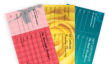 Gift Certificates