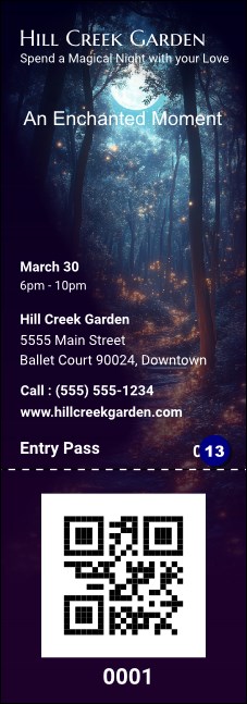 Enchanted Forest Event Ticket