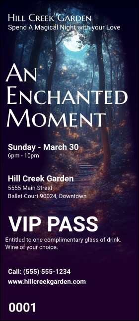 Enchanted Forest VIP Pass