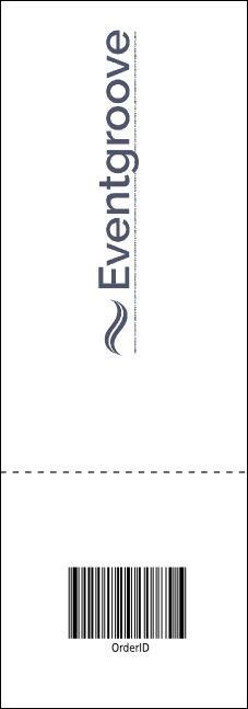 Casino Raffle Ticket Product Back