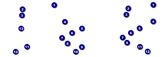 Year Classic Blue General Admission Ticket Front Field Markers