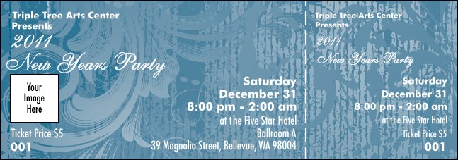 Year Classic Blue General Admission Ticket Product Front
