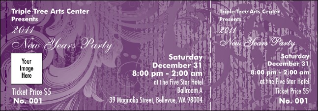 Year Classic Purple General Admission Ticket