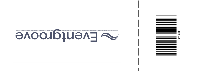 School Carnival General Admission Ticket Product Back