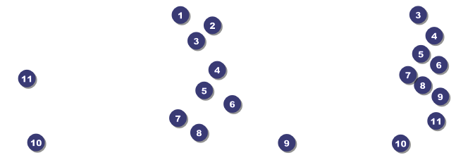Year General Admission Ticket (Blue) Front Field Markers