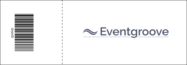Hockey Event Ticket Product Back