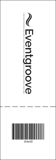 Baseball General Admission Ticket 001 Product Back