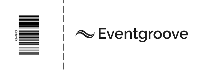 Black and White New Year's General Admission Ticket 001 Product Back