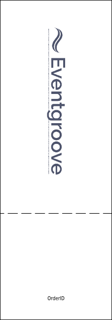 Softball Event Ticket Product Back