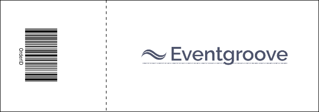 Art Canvas Event Ticket Product Back