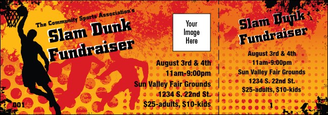 Basketball Dunk General Admission Ticket