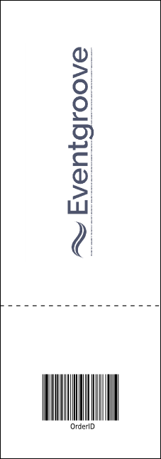 Fundraiser Tree Event Ticket Product Back