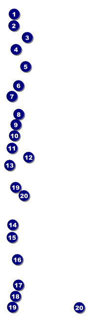 Paper Christmas Tree Event Ticket Front Field Markers
