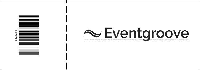 Hip Hop BW Event Ticket Product Back