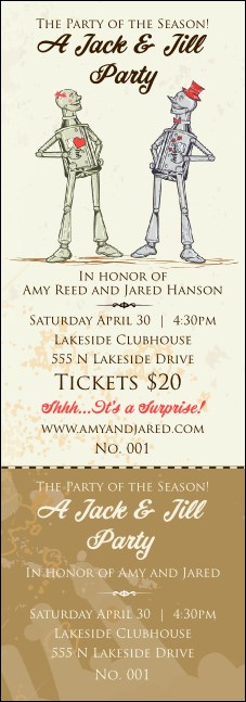 Robot Jack and Jill Event Ticket