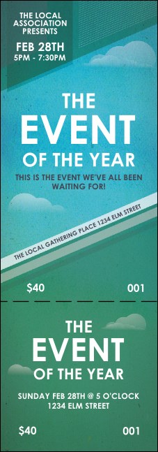All Purpose Clouds Event Ticket Product Front