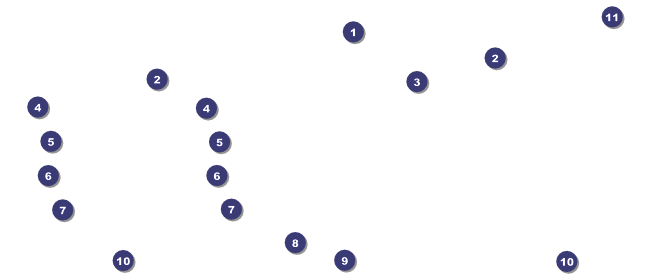 Green Fade Logo Gift Certificate Front Field Markers