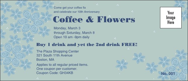 Country Flowers Coupon 2 Product Front