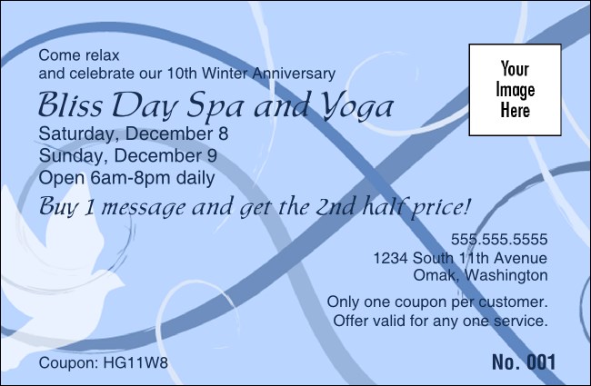 Blue Doves Coupon 1 Product Front