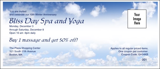 Blue Skies Coupon