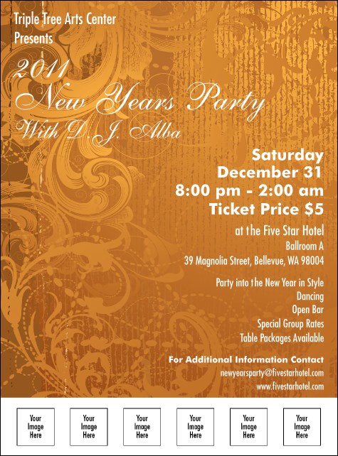 Year Classic Yellow Flyer Product Front