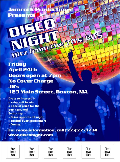 Disco Flyer Product Front