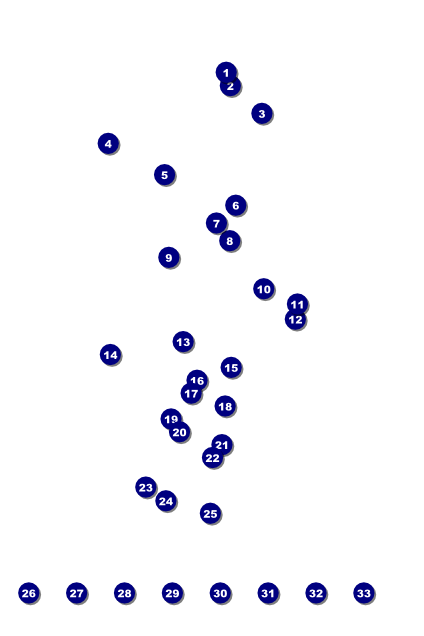 Nature Series - Green Leaves Image Poster Front Field Markers