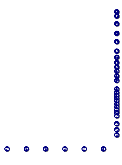 Rock Concert Flyer Front Field Markers