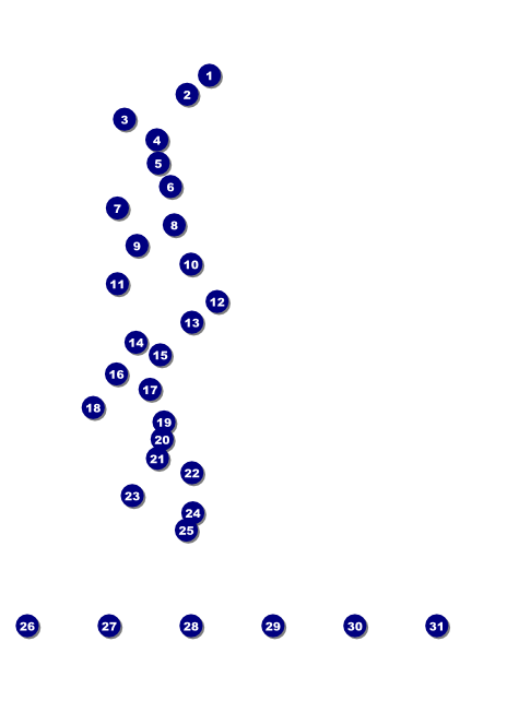 Mixed Martial Arts Flyer Front Field Markers