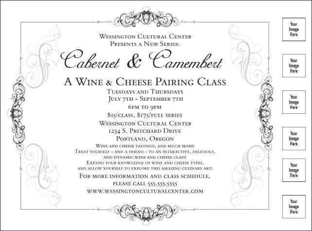 Black Tie Gala Flyer Product Front