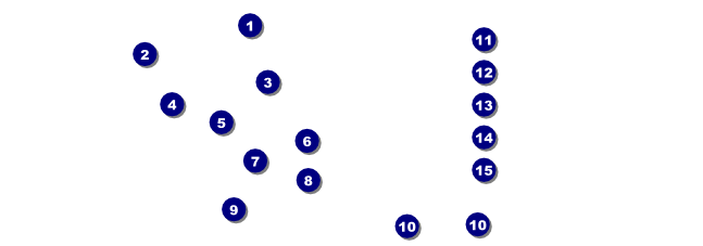 Lions Clubs International Raffle Ticket 001 Front Field Markers