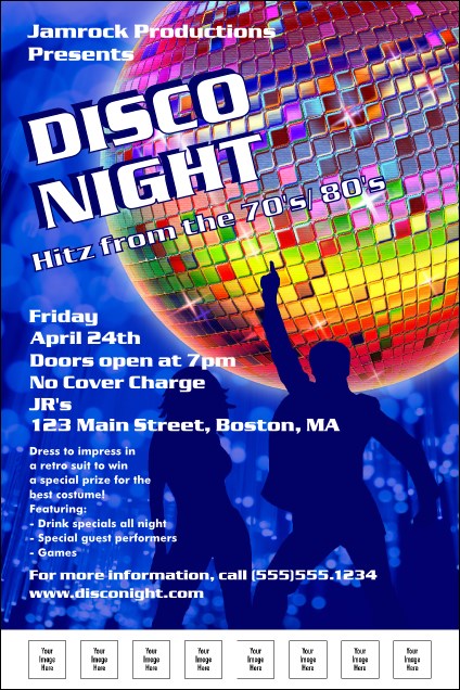 Disco Poster Product Front