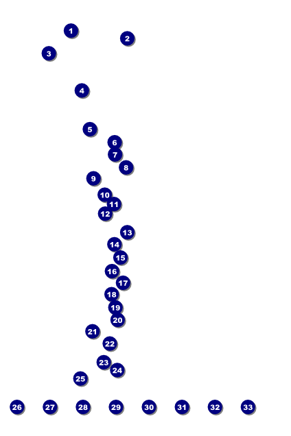 Jazz Concert Poster (Black and White) Front Field Markers