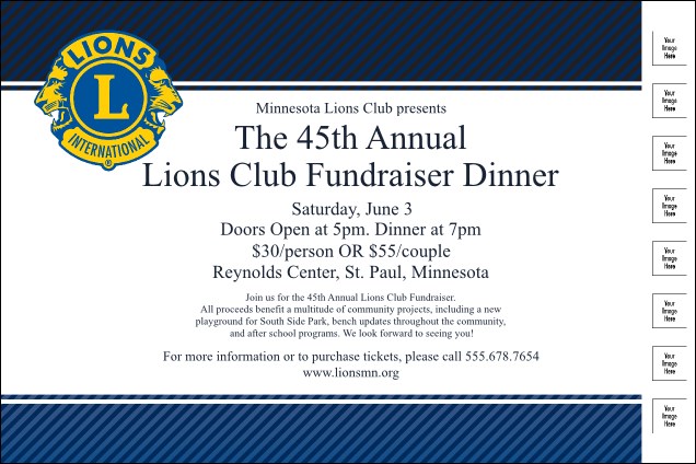 Lions Clubs poster Product Front