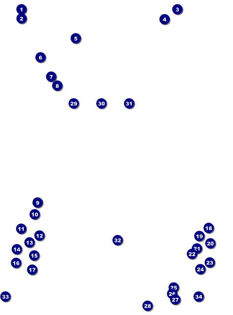 Hamilton Flyer Front Field Markers