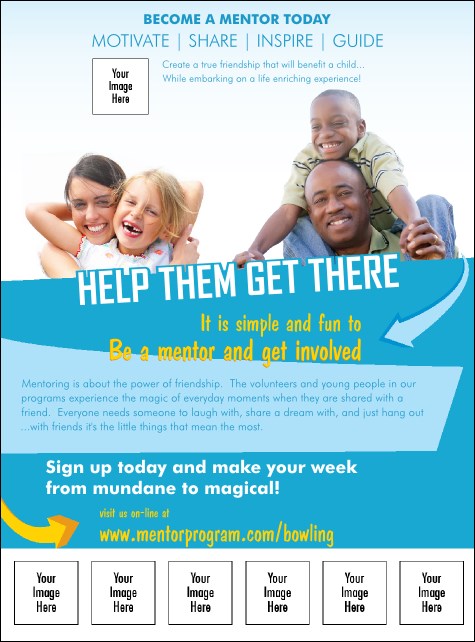 Mentoring Logo Flyer Product Front