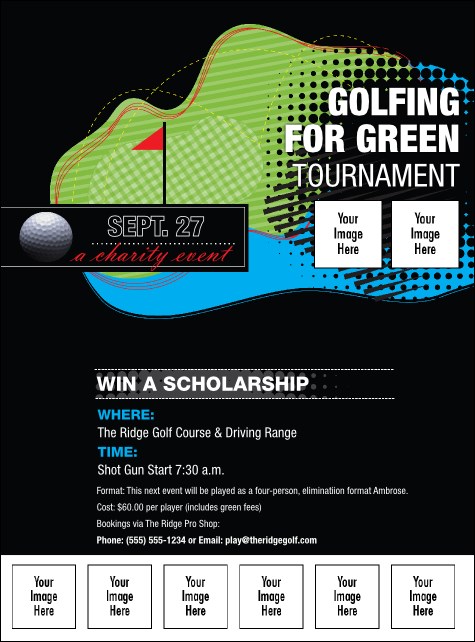 Golf Water Hazard Flyer