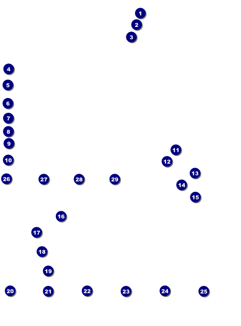 Contemporary Mixed Martial Arts Logo Flyer Front Field Markers