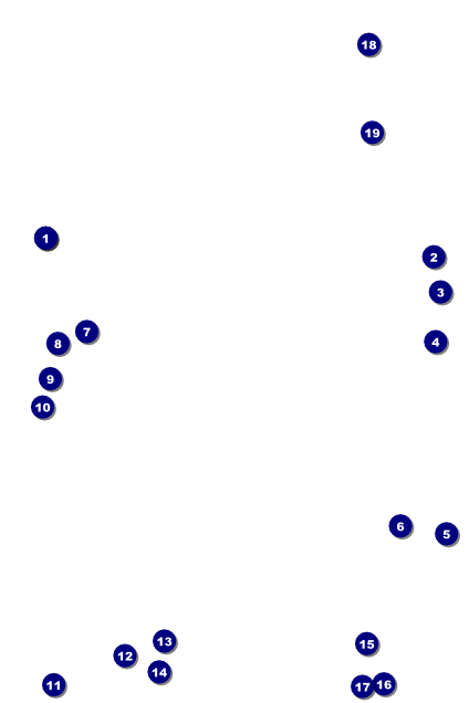 MMA Frontkick Poster Front Field Markers