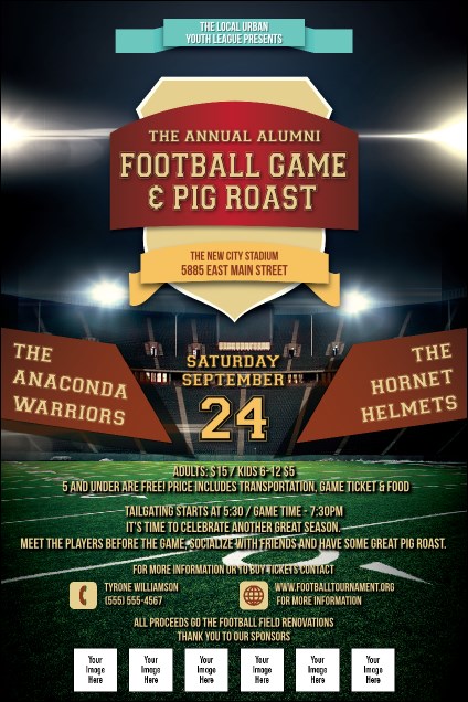 Football Lights Poster