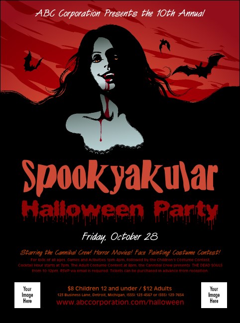 Sexy Vampire Flyer Product Front