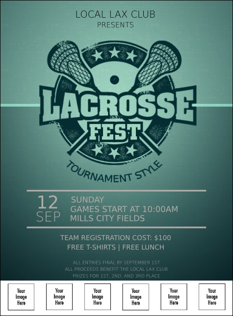 Lacrosse Flyer Product Front