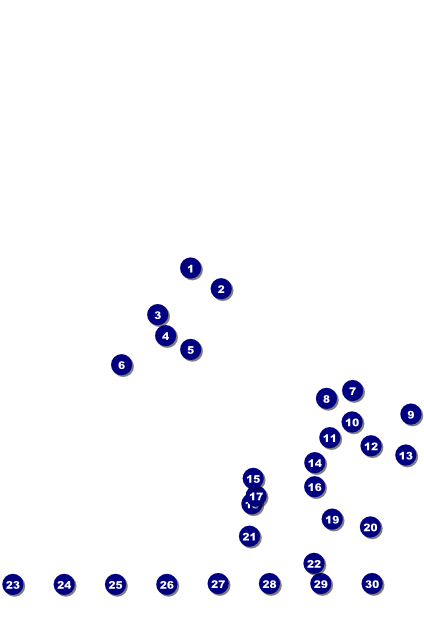 Food Festival Logo Poster Front Field Markers