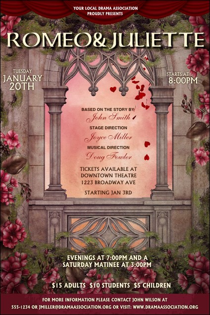 Romeo and Juliet Poster Product Front