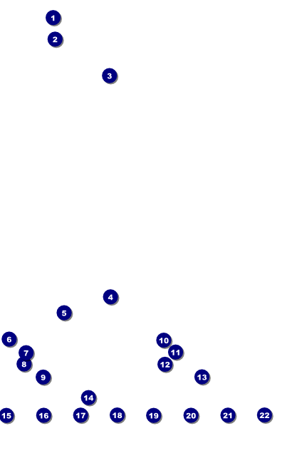 Robot Jack and Jill Logo Poster Front Field Markers