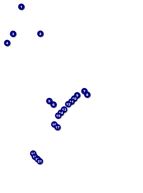 All Purpose Angle Flyer Front Field Markers