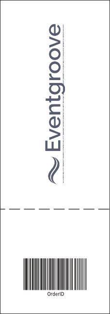 Palm Tree ticket Product Back