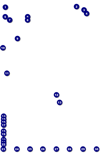 Christmas Carol Logo Poster Front Field Markers