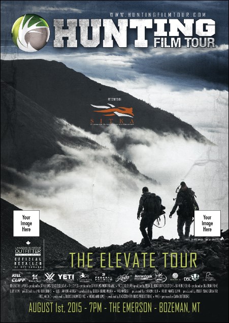 2015 Hunting Film Tour Flyer