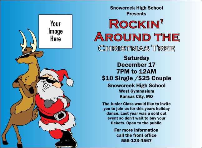 Santa Clause Invitation 001